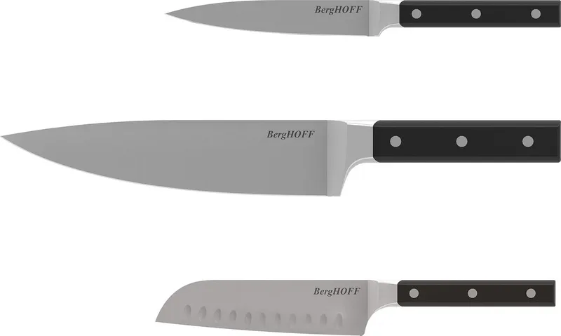 DiNA 3-delige messenset Gene fra BergHOFF i Sort – produktbillede