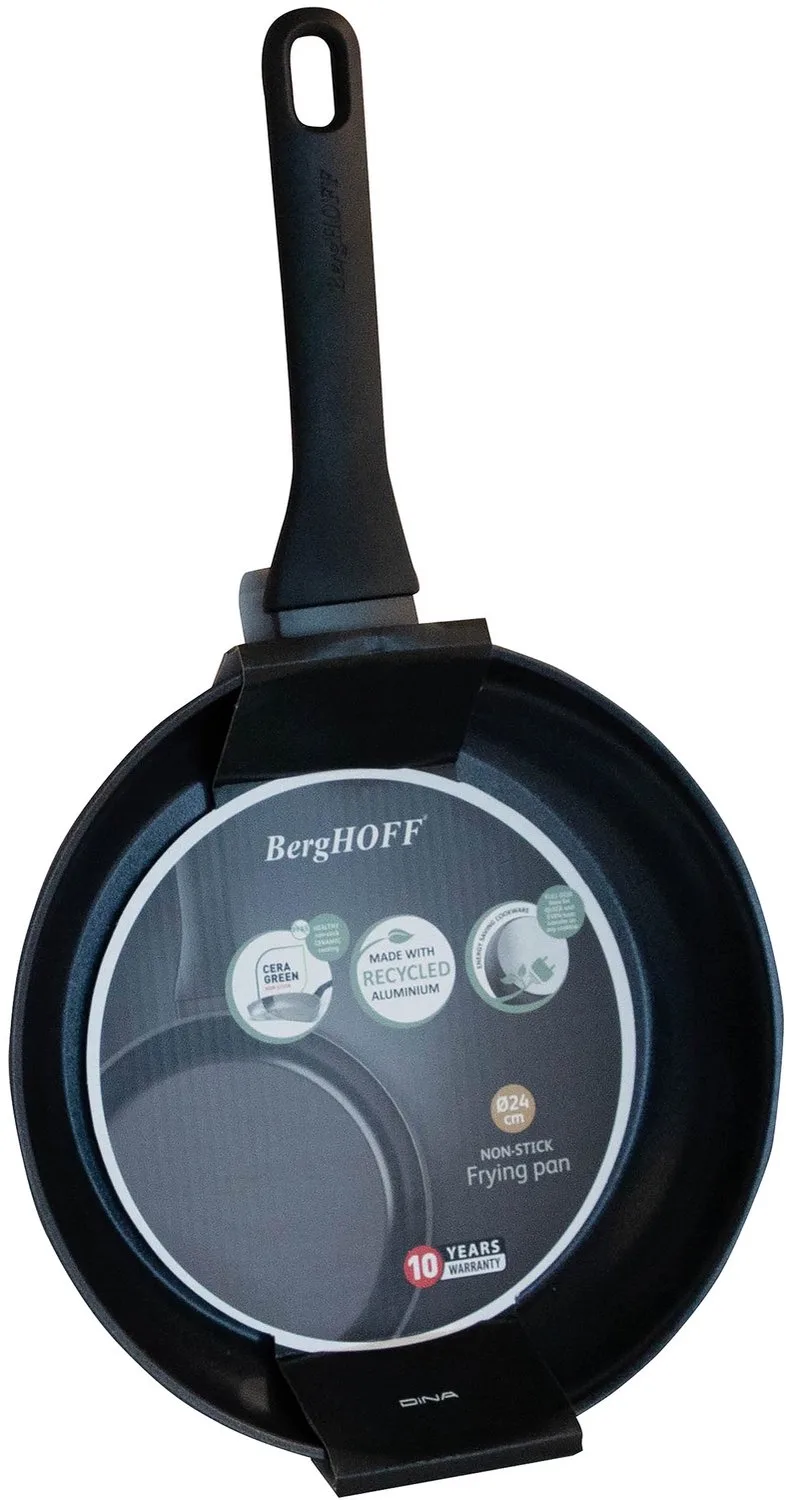 DiNA Braadpan antikleef Helix - Ø 24cm - PFAS-vrij de BergHOFF en Noir – photo produit