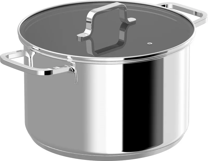 DiNA Kookpot met deksel Helix - Ø 24x14cm - PFAS-vrij by BergHOFF in Metaal – product photo