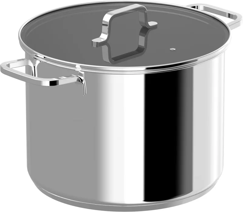DiNA Kookpot met deksel Helix - Ø 28x25cm - PFAS-vrij by BergHOFF in Metaal – product photo