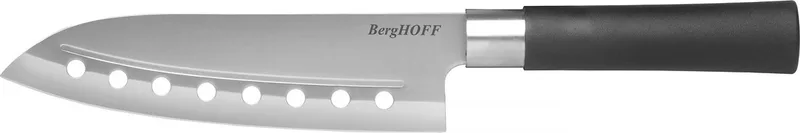 DiNA Santoku mes met gaten Codon 17cm by BergHOFF in Black – product photo