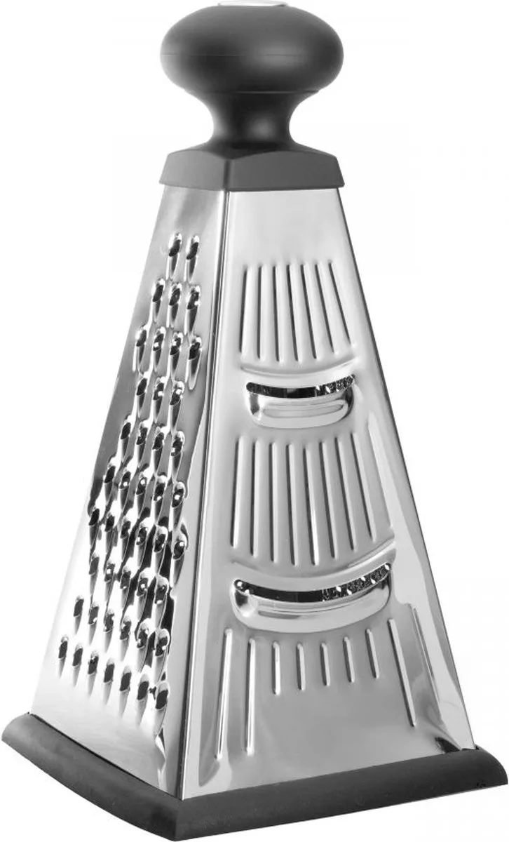 Essentials 4-zijdige pyramide rasp 26 cm fra BergHOFF i Sort – produktbillede