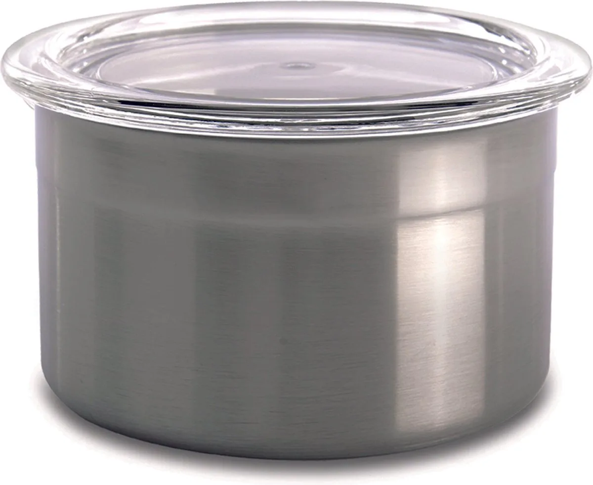 Essentials Voorraaddoos met deksel uit acryl 8 x 6cm de BergHOFF en Gris – photo produit