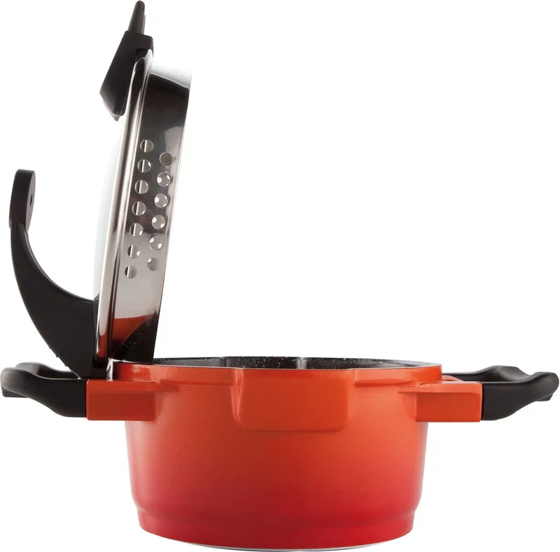 GEM Kookpot met deksel oranje 16 cm - Oranje - PFAS-vrij fra BergHOFF i Orange – produktbillede