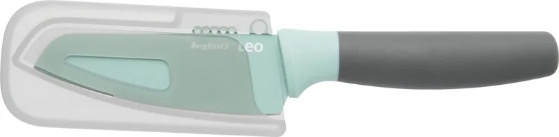 Groentemes met rasp 11 cm, Mintgroen - Roestvrij staal de BergHOFF en Gris – photo produit