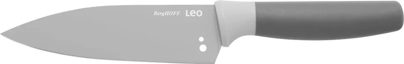 Klein koksmes met kruidenstripper grijs 14cm - Grijs by BergHOFF in Grey – product photo