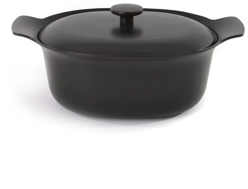 Kookpan Ovaal, Gietijzer by BergHOFF in Black – product photo