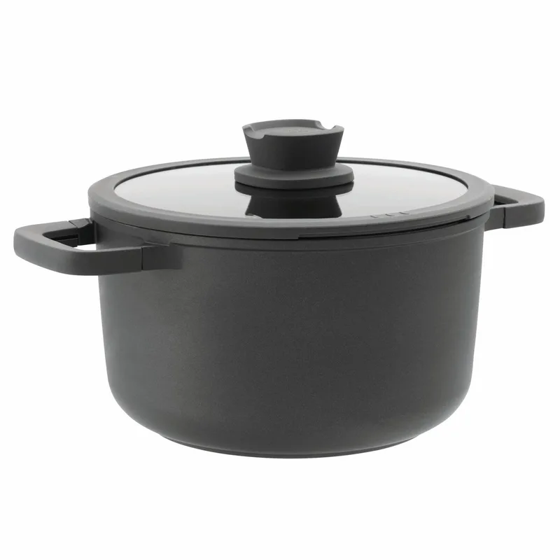 Kookpot antikleef Stone 24x14cm - PFAS-vrij by BergHOFF in Black – product photo