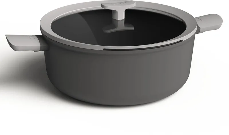 Kookpot met deksel Shadow 28 cm - PFAS-vrij by BergHOFF in Grey – product photo