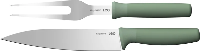 LEO 2-delig vleesmes en-vork set Forest by BergHOFF in Green – product photo