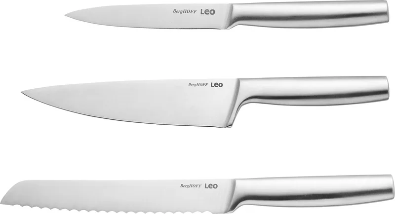 LEO 3-delige classic messenset Legacy by BergHOFF in Grey – product photo