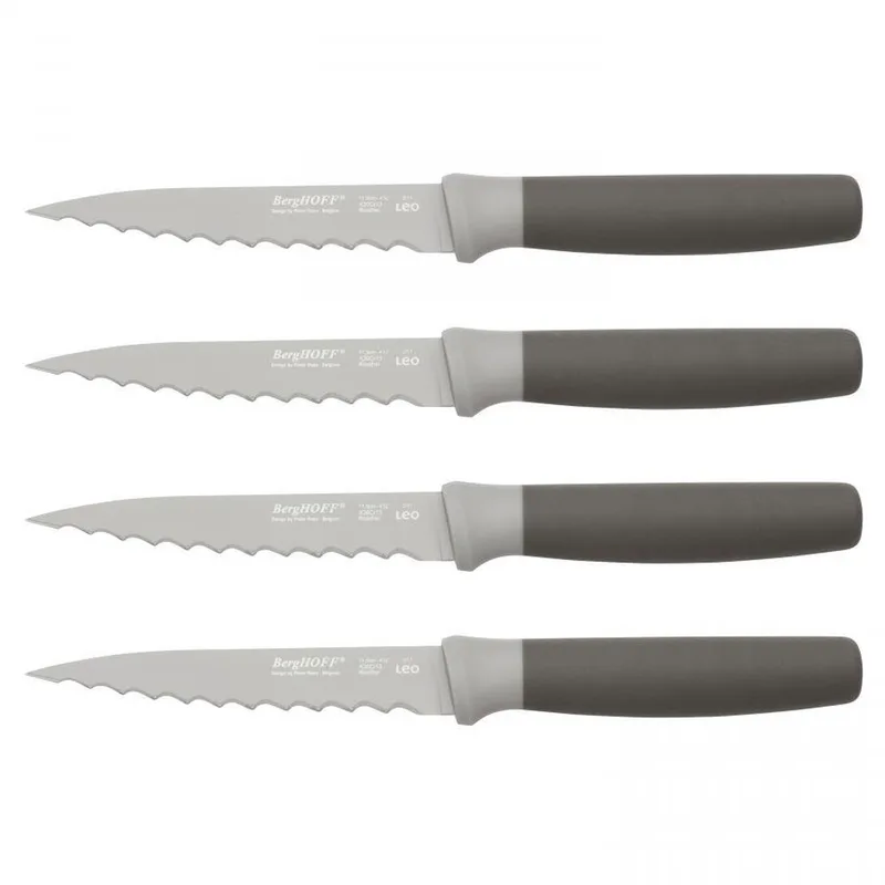 LEO 4-delige set steakmessen by BergHOFF in Grey – product photo