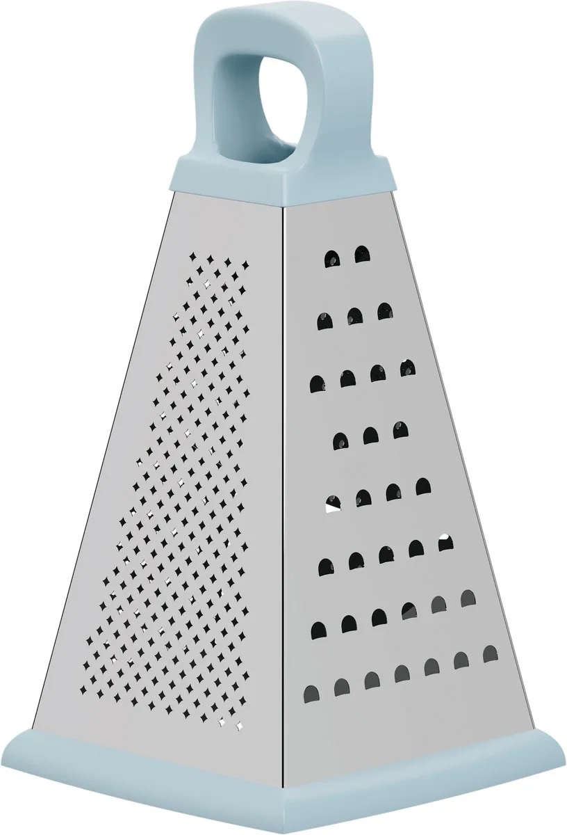 LEO 4-zijdige piramide rasp Slate 22cm van BergHOFF in Blauw – productfoto