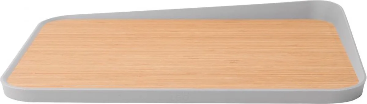 LEO Bamboe snijplank met opstaande rand 41 x 30,5 cm de BergHOFF en Gris – photo produit