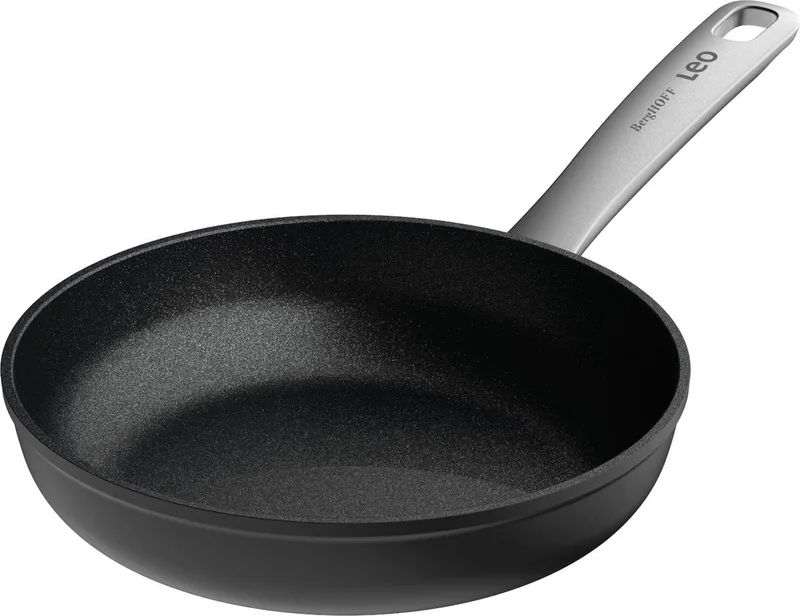 LEO Braadpan antikleef Graphite - Ø 20cm - PFAS-vrij de BergHOFF en Noir – photo produit