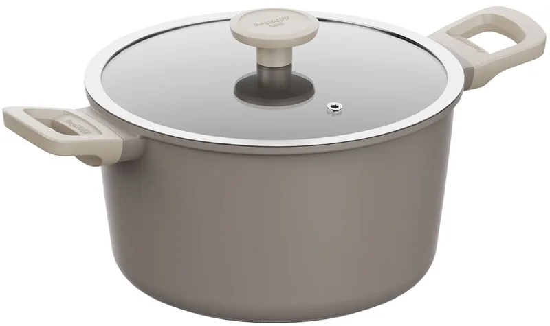 LEO Dune 3-delige pannenset – Kookpot 24 cm, wok met deksel 28 cm en braadpan 28 cm - - PFAS-vrij fra BergHOFF – produktbillede