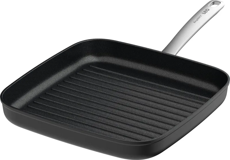 LEO Grillpan antikleef Graphite - Ø 28cm - PFAS-vrij by BergHOFF in Black – product photo