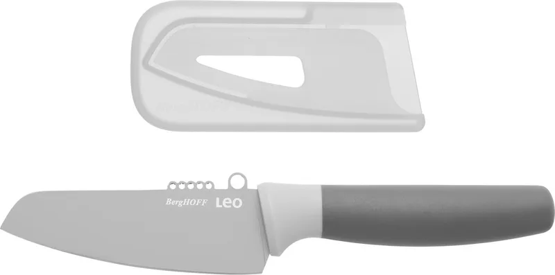 LEO Groentemes met zester grijs 11 cm - Grijs von BergHOFF in Grau – Produktfoto