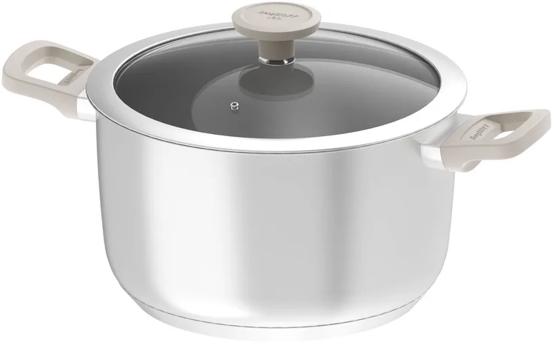 LEO Kookpot met deksel Bolt Clay - Ø 24cm - PFAS-vrij von BergHOFF in Metaal – Produktfoto