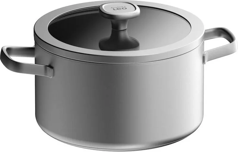 LEO Kookpot met deksel Graphite - Ø 20cm - PFAS-vrij de BergHOFF en Metaal – photo produit