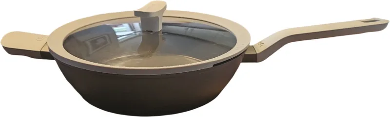 Leo Lite Hapjespan - Sauteerpan Met Deksel Ø26cm by BergHOFF in Grey – product photo