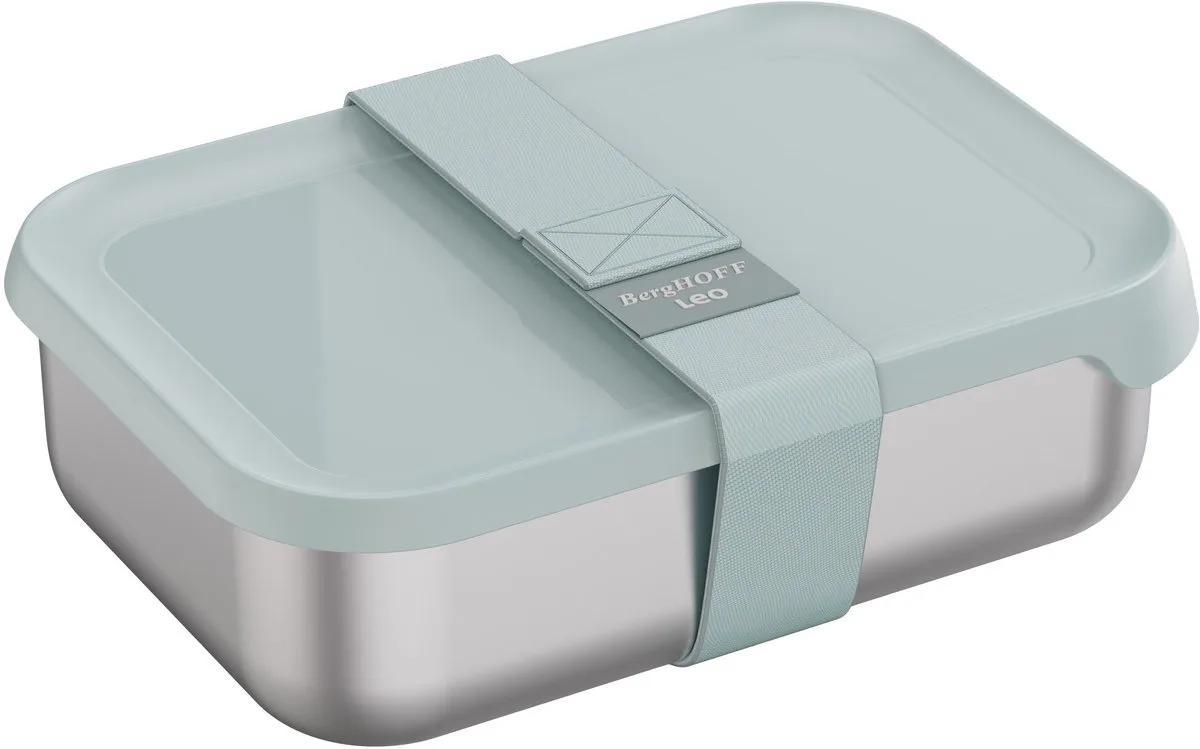 LEO Lunchbox Slate 21,50 x 15,50 x 6,30cm de BergHOFF en Metaal – photo produit