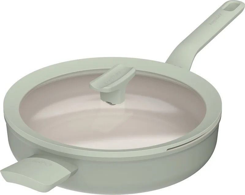 LEO Sauteerpan antikleef met deksel Balance Sage - Ø 26cm - PFAS-vrij von BergHOFF in Grün – Produktfoto