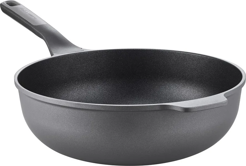 LEO Wok antikleef Stone+ - Ø 30cm - PFAS-vrij by BergHOFF in Grey – product photo