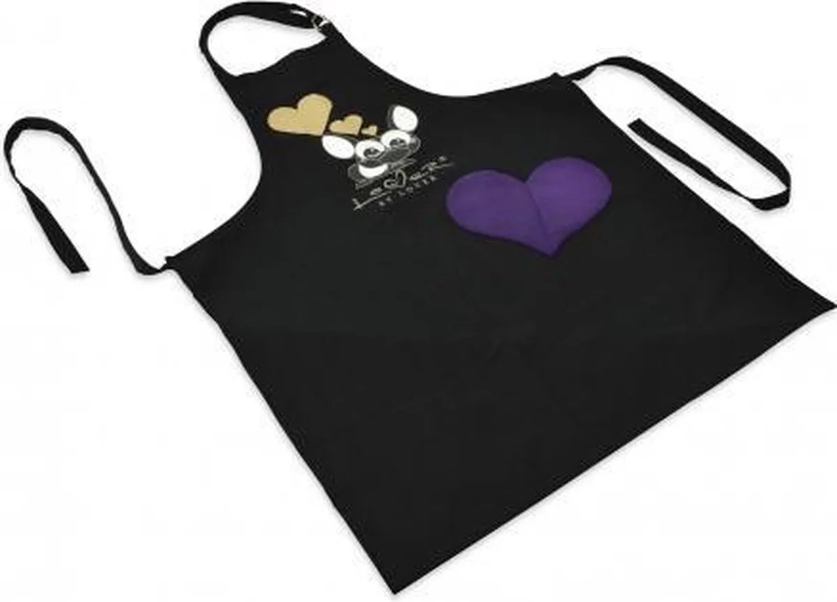 Lover by Lover 3800019 keukenschort von BergHOFF in Schwarz – Produktfoto