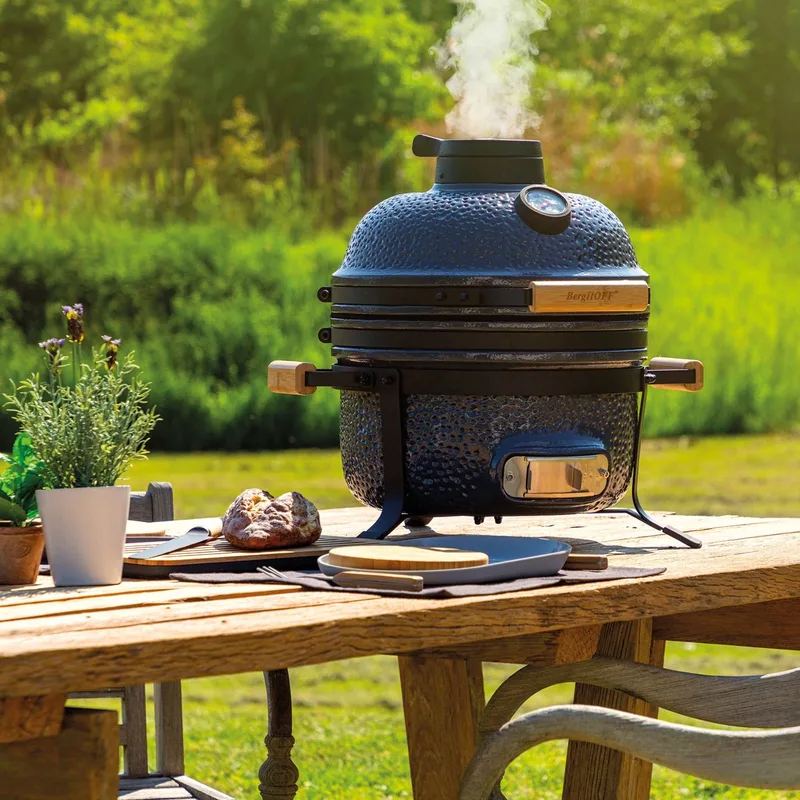 RON Keramische BBQ Medium Steengrijs 40 cm by BergHOFF in Grey – product photo