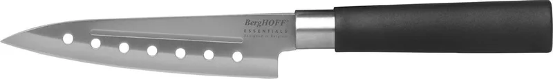 Santokumes met perforaties 12,5 cm, Zwart - Roestvrij staal von BergHOFF in Silber – Produktfoto