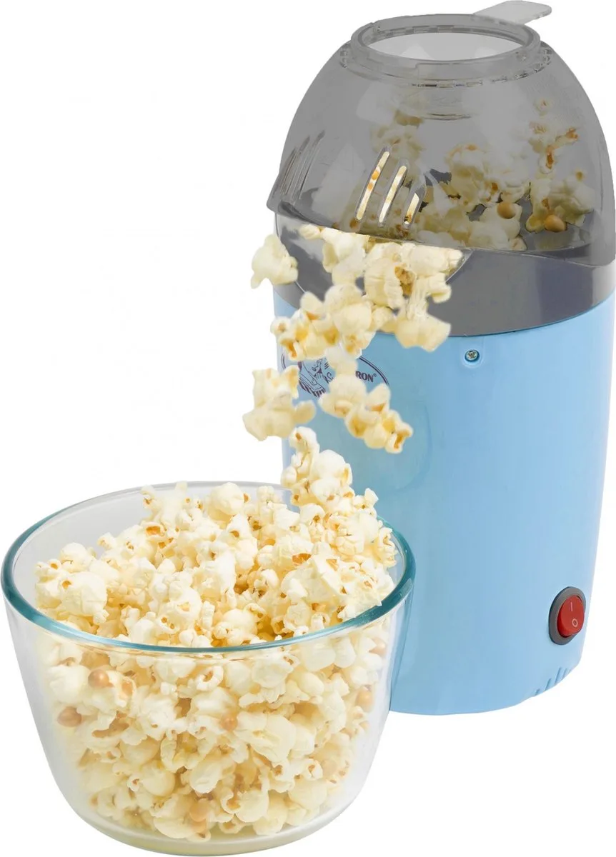 APC1007 Popcornmachine van Bestron in Blauw – productfoto