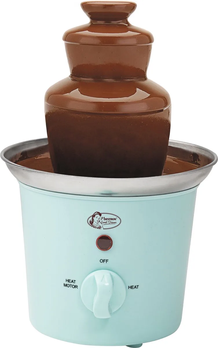 Chocoladefontein ACF300M - Chocolade fondue - 3 lagen - 5 jaar garantie by Bestron in Mint – product photo
