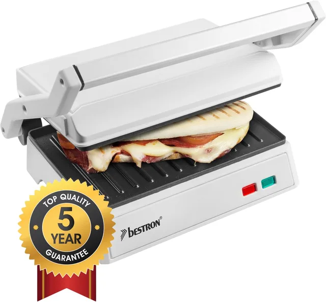 Contactgrill - APM124W - 1000W - Tosti apparaat - 22,5x14cm bakoppervlak - 5 jaar garantie