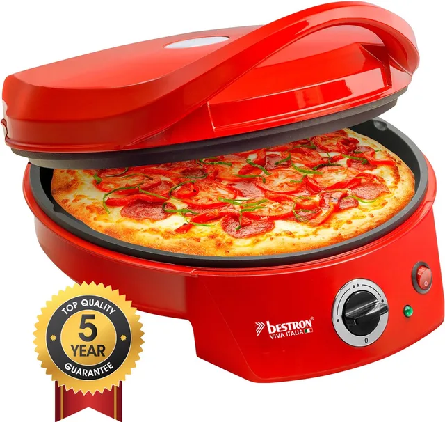 Pizzaoven - APZ400 - Temperatuur tot 230°C - Ø27 cm - Ook te gebruiken als tafelgrill - 5 jaar garantie