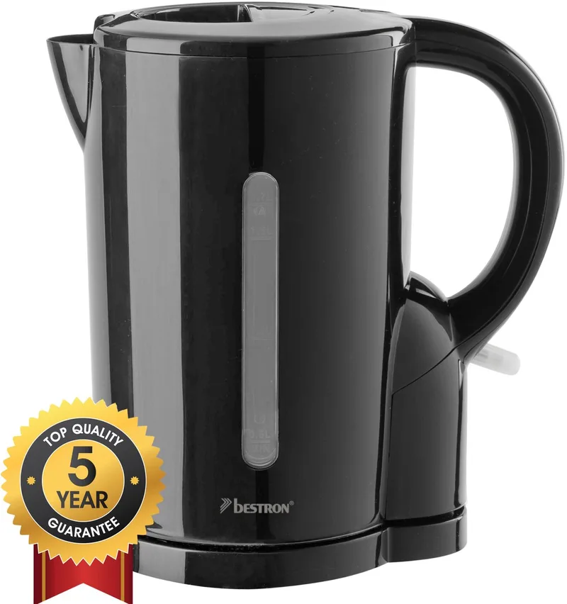 Waterkoker AWK1101Z - 2200W - 1,7L - Automatisch uitschakelen - 5 jaar garantie by Bestron in Black – product photo