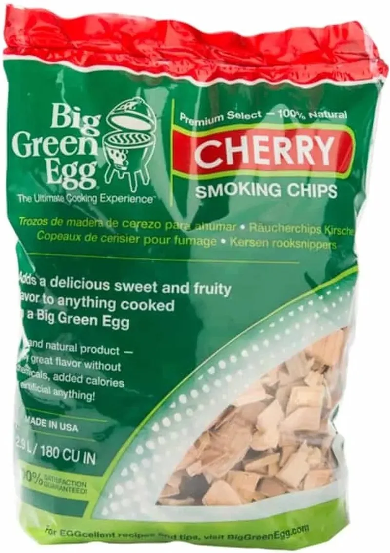 BBQ - Houtsnippers CHERRY van Big Green Egg – productfoto