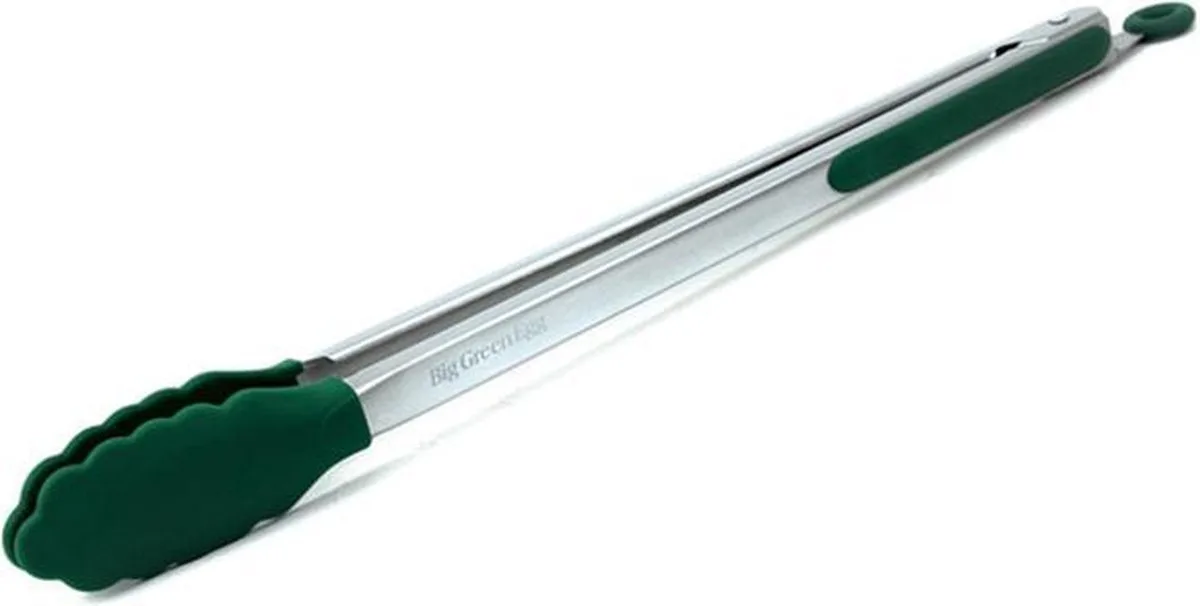 Big Green Egg - 12" - Silicone Tipped Tong - Tang - 30cm van Big Green Egg in Meerkleurig – productfoto