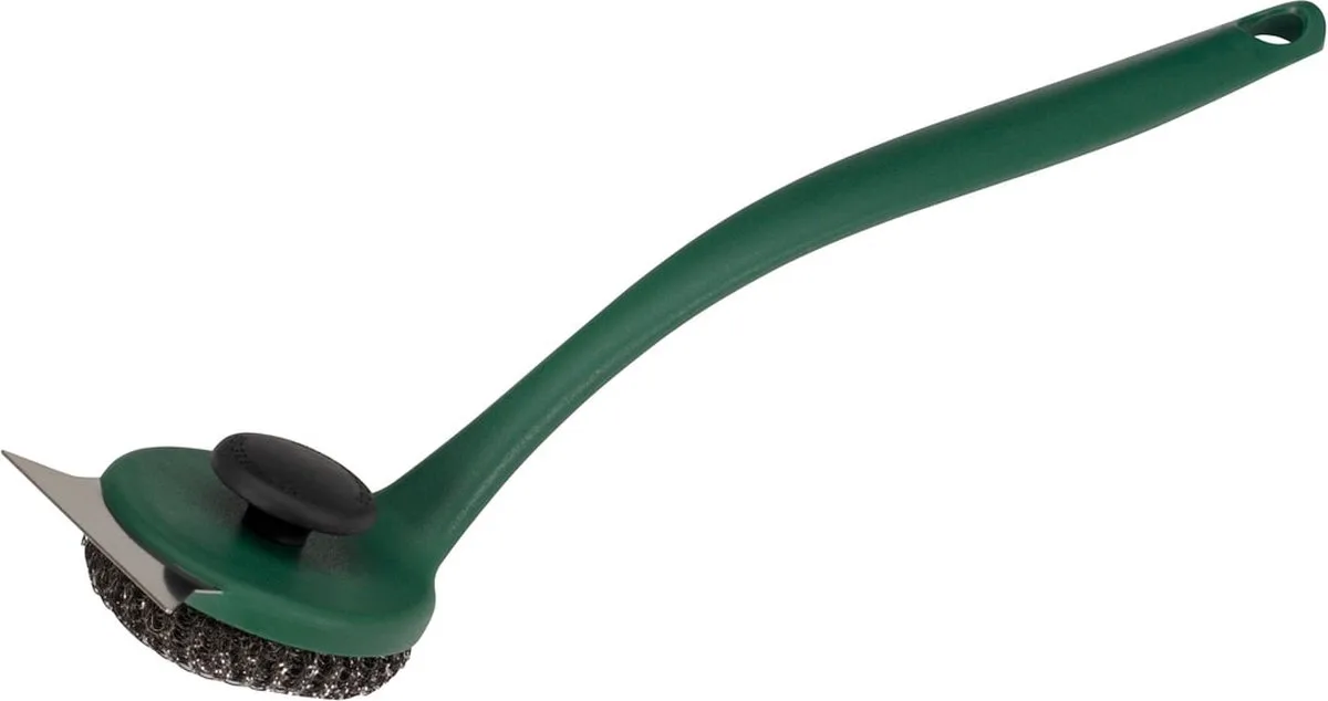 Borstel - Rooster - Keramische Stenen - Schoonmaken van Big Green Egg in Groen – productfoto