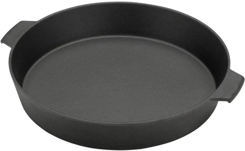 Cast Iron Skillet 27 cm van Big Green Egg in Zwart – productfoto