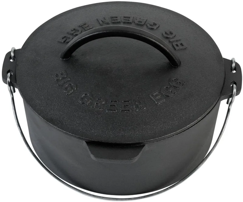 Dutch Oven Gietijzer 27 cm von Big Green Egg – Produktfoto