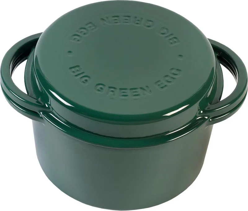Green Dutch Oven Big Green Egg - Round 4L - Large, XL and 2XL de Big Green Egg en Vert – photo produit