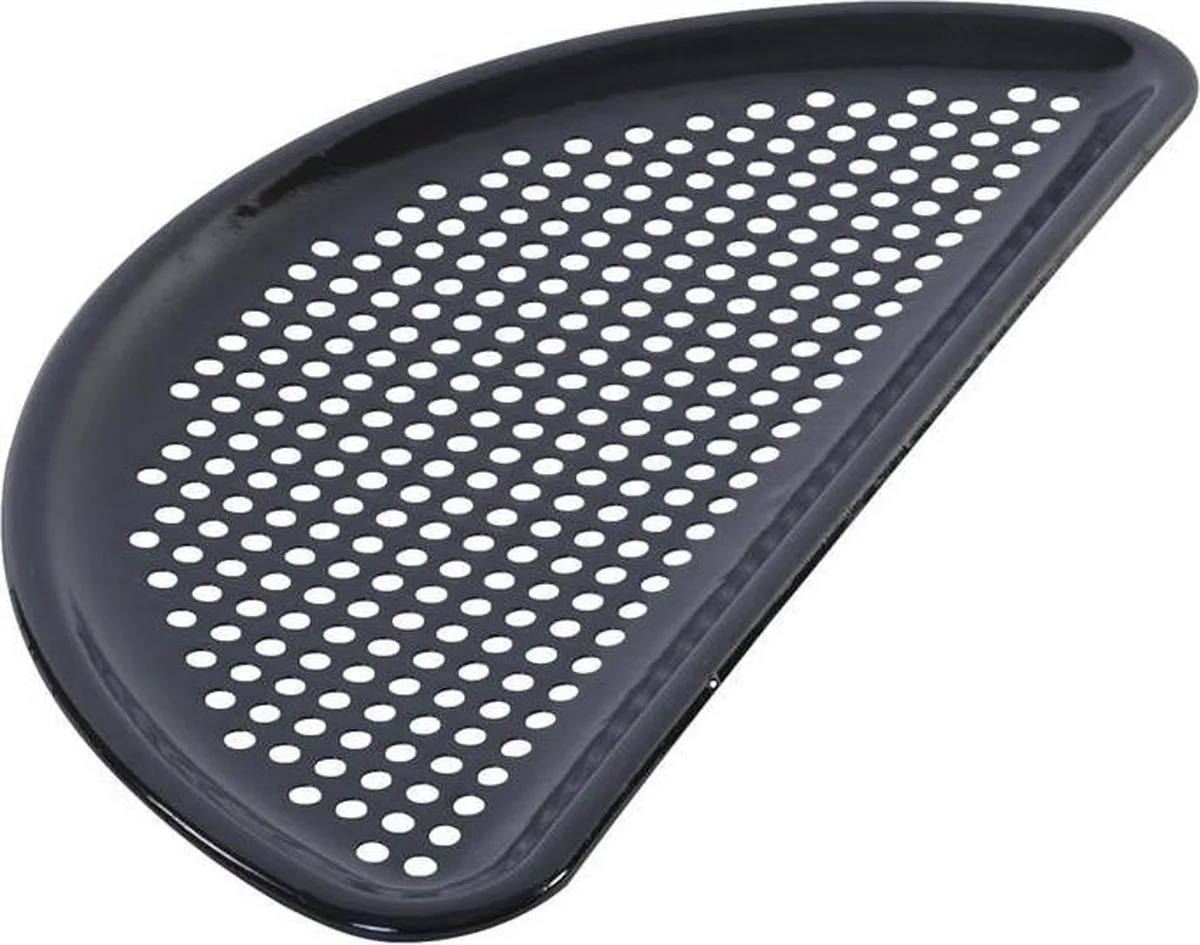 HALF MOON PERFORATED GRID XXL / XL van Big Green Egg in Zwart – productfoto