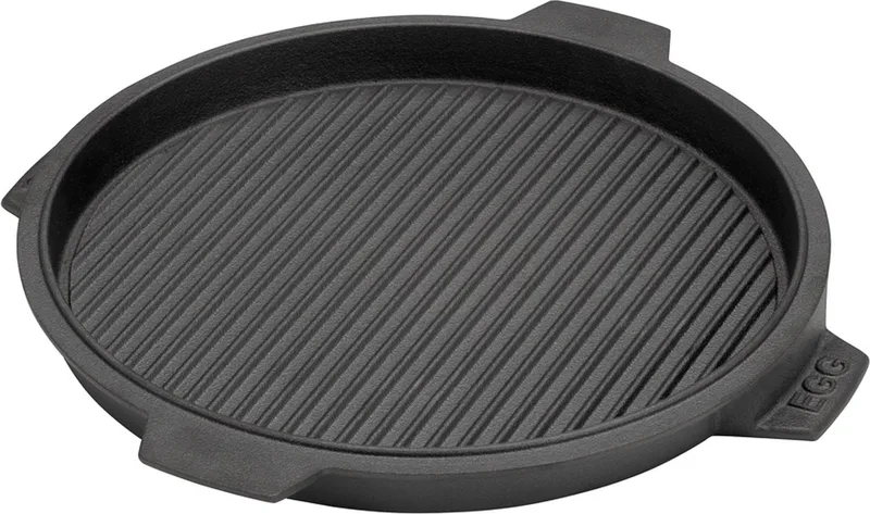 Plancha Griddle Small - 27cm van Big Green Egg in Zwart – productfoto