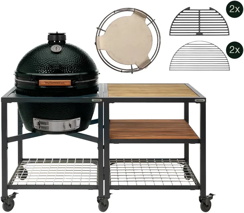 The Onyx XL Outdoor Kitchen by Big Green Egg in Black – product photo