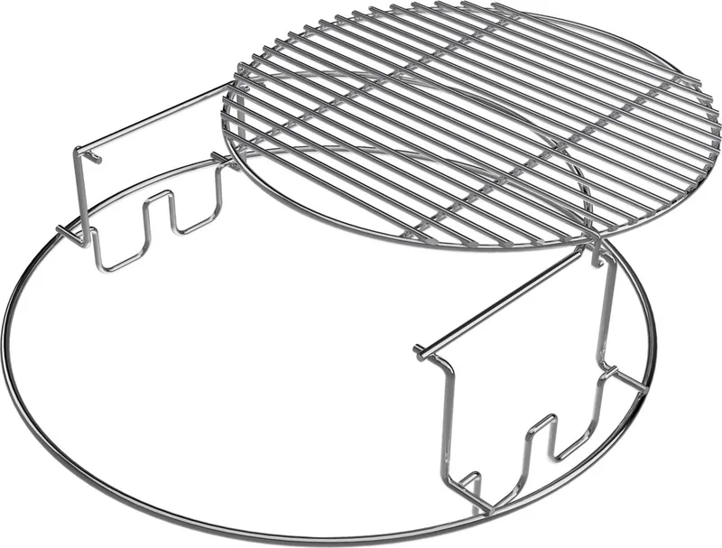 XL - 2-delig Multi Level Rack från Big Green Egg i Silver – produktbild
