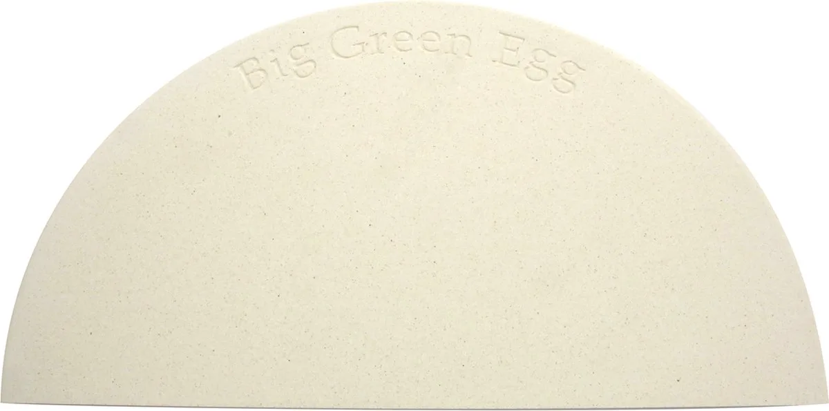 XL - Baking Stone - Pizzasteen - Halve Maan von Big Green Egg in Beige – Produktfoto