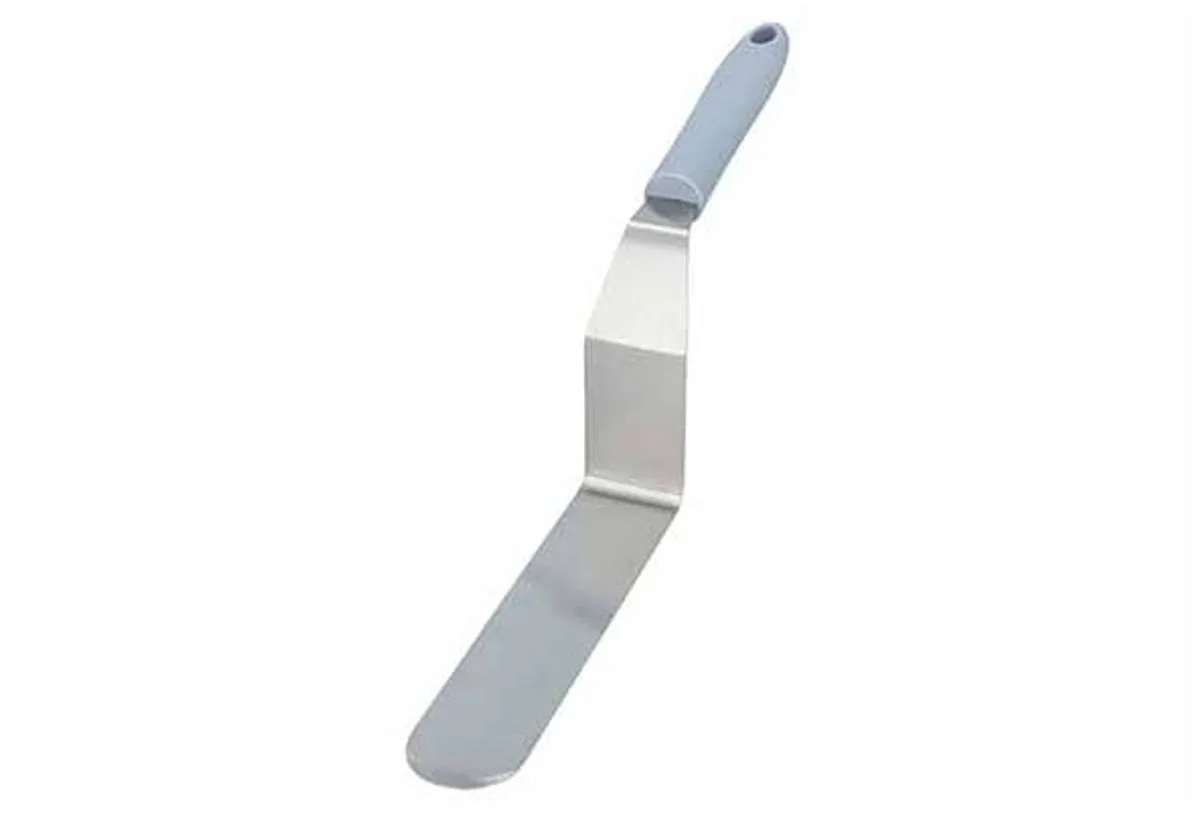 Bakers Best Gehoekte Spatel Extra Hoog Lemmet L17,5xb4cm van Birkmann in Zilver – productfoto