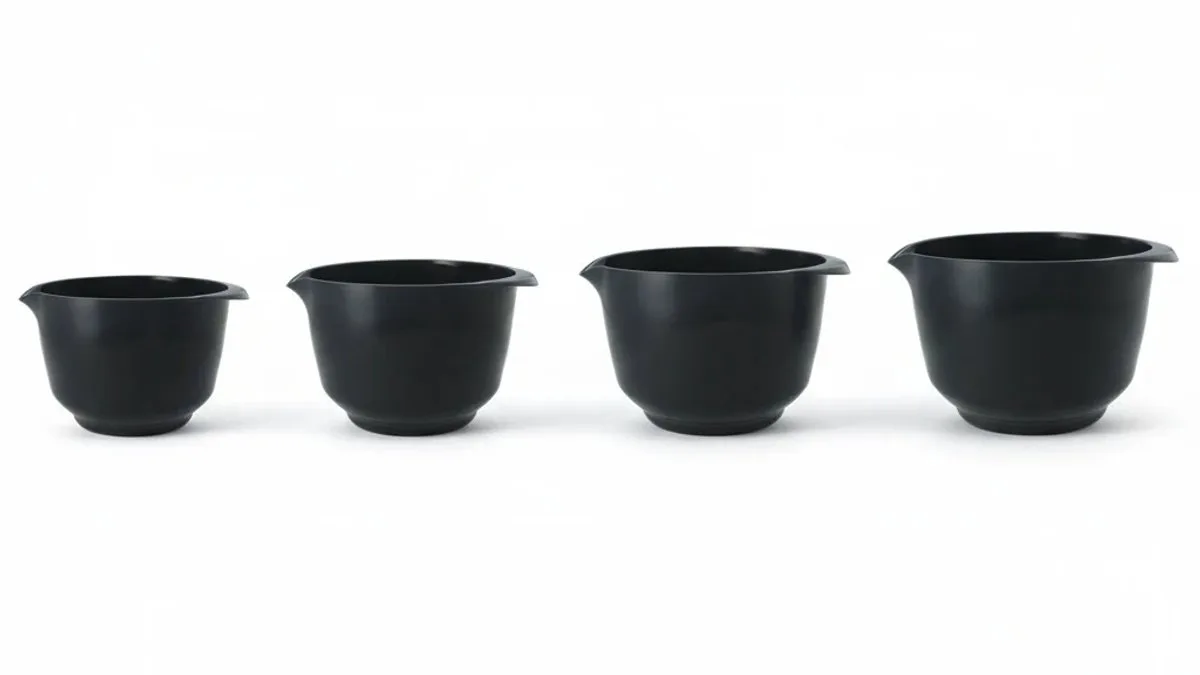 Beslagkommen / Mengkommen set Colour bowls 4-Delig- 1.5, 2, 3 en 4 Liter - Cool Grey by Birkmann in Grey – product photo