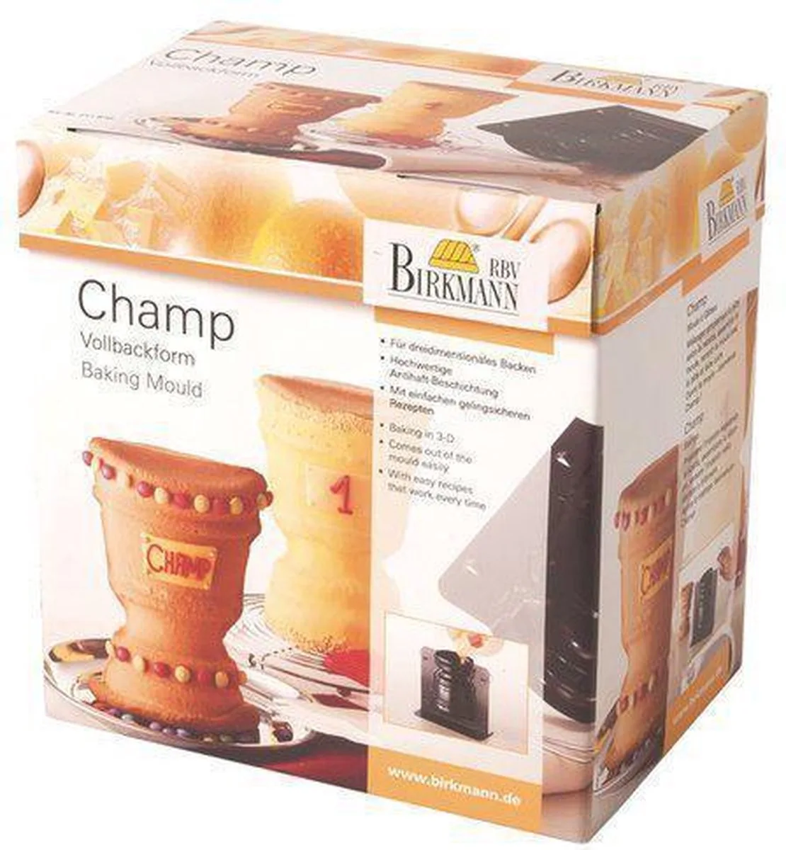 Birkmann 3D Bakvorm 'Beker' by Birkmann in Brown – product photo